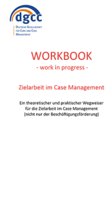 Titelseite Workbook Zielarbeit im Case Management