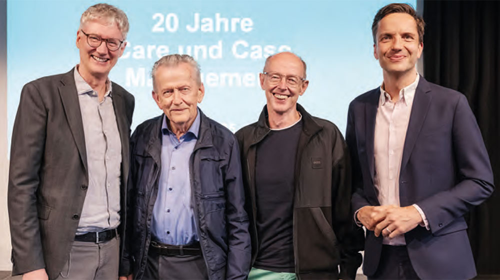 20 Jahre DGCC: Die Vorsitzenden Hugo Mennemann, Wolf Rainer Wendt, Peter Löcherbach, StefanSchmidt